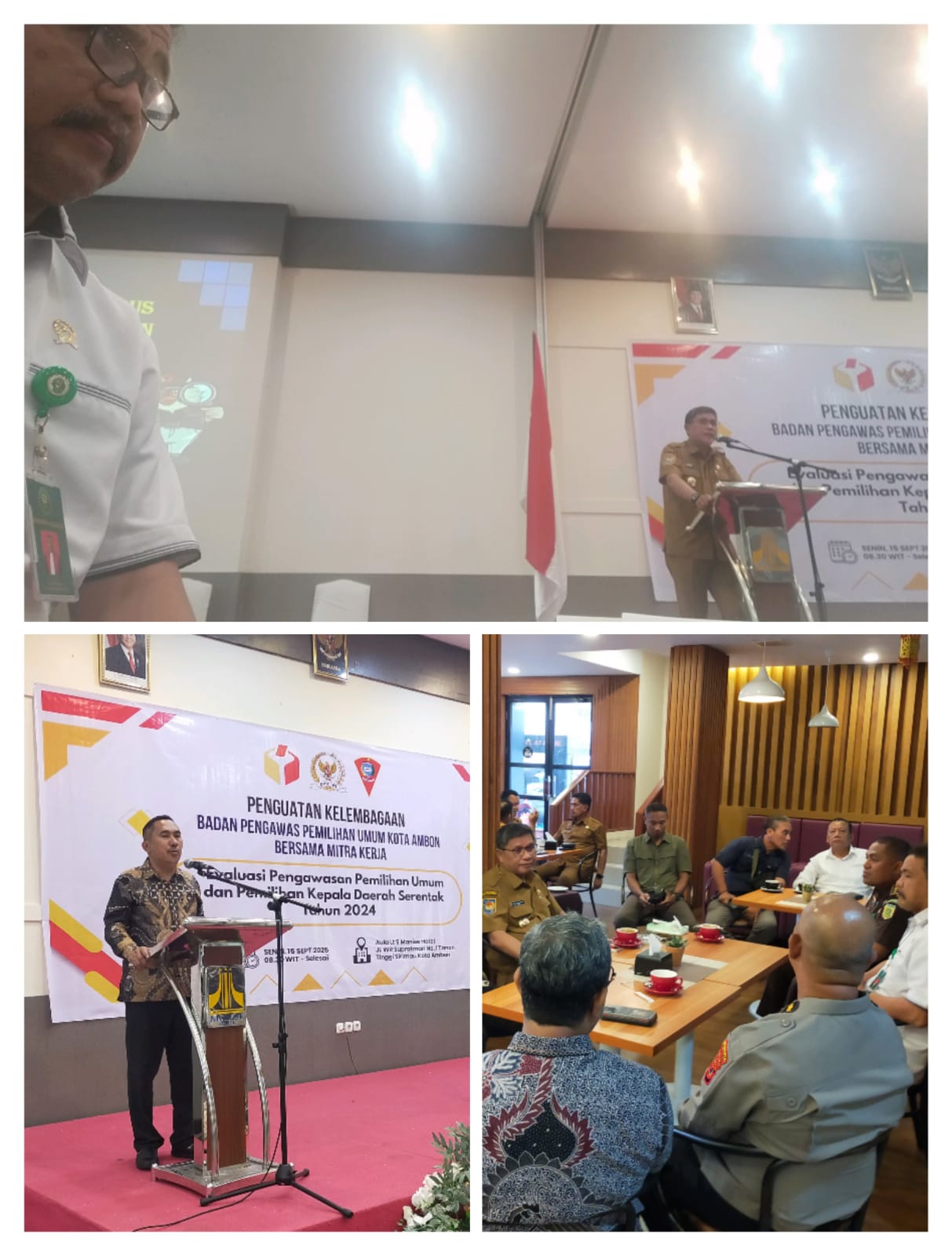 Perwakilan KPN Acara Bawaslu